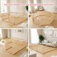 thumbnail image 2 of Valla de madera Baby Playpen Smilebaby, grande, con portón, 2 of 9