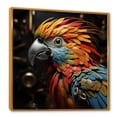 thumbnail image 2 of Designart "Avian Expressive Liberty" Animals Bird Floater Framed Canvas Prints, 2 of 5