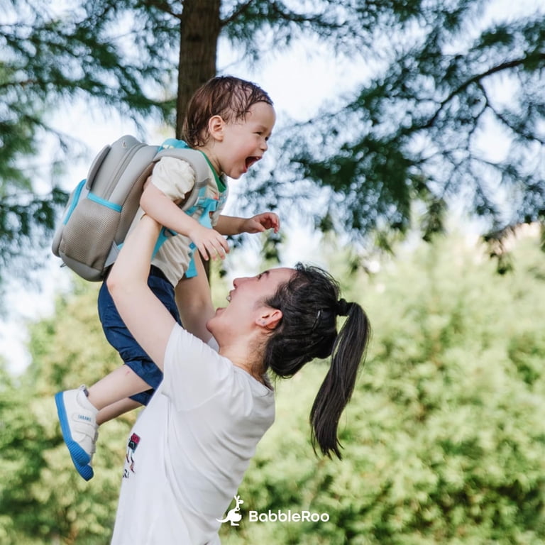 baby penguin in the kid backpack Customised for Kids - this toddler backpack carrier is engineered to ensure comfort and safety BabbleRoo Toddler Backpack for Boys