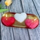 thumbnail image 2 of Vela de aromaterapia con aroma a rosa | Diseño de Peonía en Forma de Corazón | Mezcla de parafina de cera de abejas de soja de larga duración | Fragancia decorativa para el hogar | Ambiente, 2 of 5