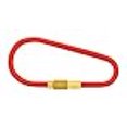 thumbnail image 3 of Hillman 5982780 1 in. Dia. Metal Silver Split Rings Carabiner Key Ring, 3 of 3