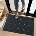 thumbnail image 2 of Dark Blue Sun Moon Pattern Door Rugs,Washable Non Slip Door Mats Indoor,Decorative Door Mats,Entry Mat Indoor for Entrance,Bedroom,Kitchen,Bathroom,20"x32", 2 of 6