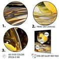 thumbnail image 3 of Designart "Radiant Goblets" Wine Floater Framed Wall Art Living Room, 3 of 5