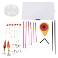 thumbnail image 3 of Mini Ice Fishing Rodand Top Tip Set,Mini Ice Fishing Rod Fish Trackle Accessories Ice Fishing Rod Kit Impressive Results, 3 of 14