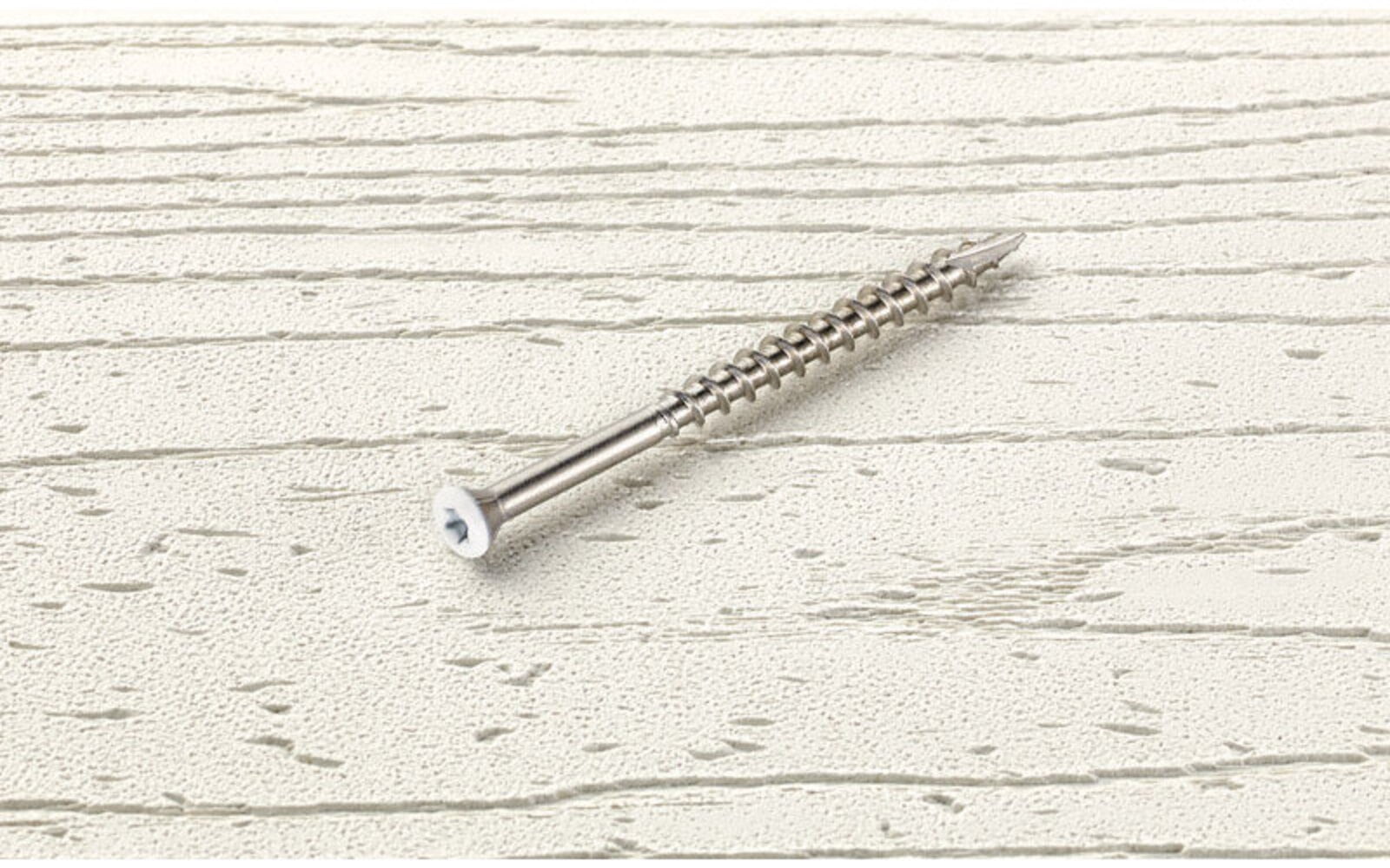 Starborn 5001460 No.7 x 1.62 in. Star Trim Head Stainless Steel Deck Screws, Pack of 350