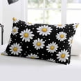 thumbnail image 5 of Botanical Daisy Throw Pillow Cover 12 x 20 Inch Decorative Pillow Cover Spring Flowers Branch Stems Lumbar Pillowcase Seasonal Rectangle Cushion Case for Couch Sofa Bed Living Room, 5 of 7