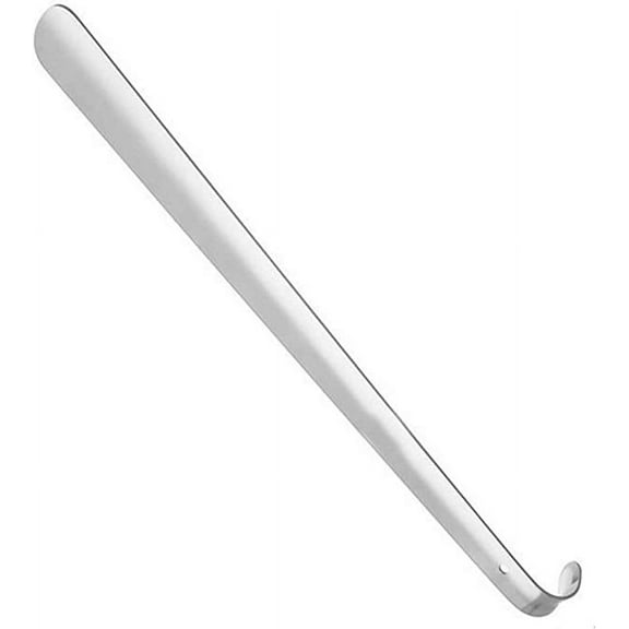 LYTIVAGEN Stainless Steel Shoehorn, Metal Long Shoe Horn Handled Shoehorn for Men, Women, Children and the Elderly (42CM)