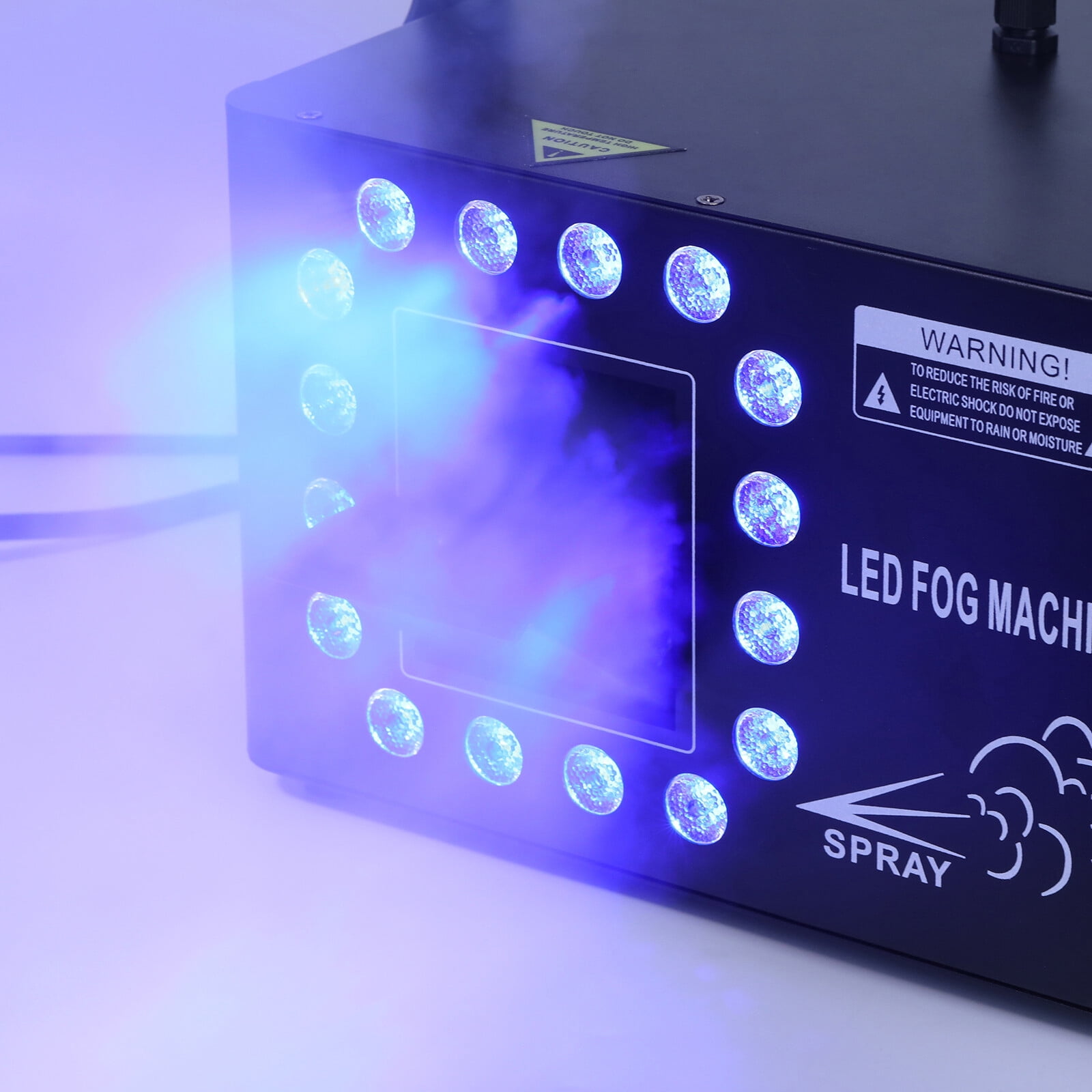 1500W Low Profile Hazer Haze Smoke Machine DMX Theater DJ Party Stage Effect  For Wedding Scene, Stage Performances