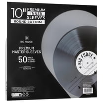 Big Fudge Premium LP Protective Inner Vinyl Record Sleeves, 3 Ply Anti ...