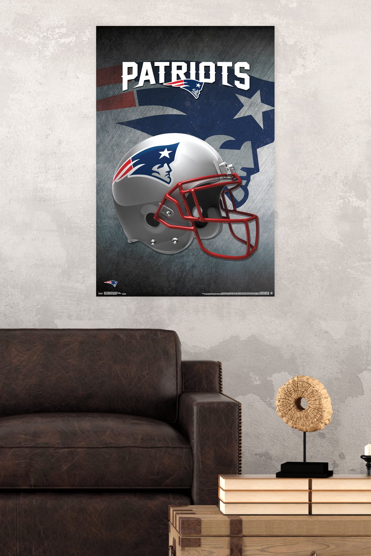 New England Patriots - Helmet Poster Clip Bundle