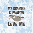 thumbnail image 4 of Inktastic Grammy and Pawpaw Sloth Boys or Girls Baby Bodysuit, 4 of 5