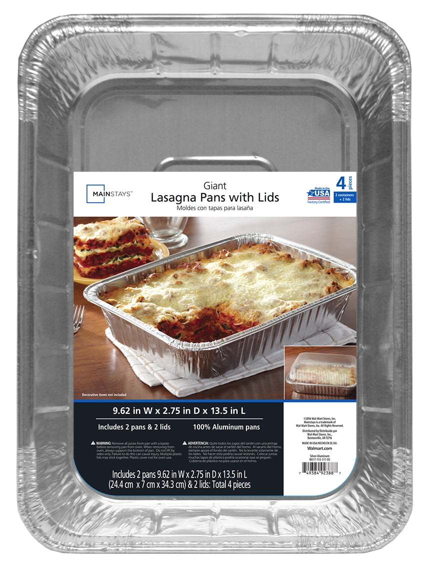 Handi Foil Eco-Foil Ultimates Lasagna Pan, Giant