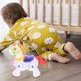 thumbnail image 2 of FELTECHELECTR Pony eléctrico con correa para niños pequeños, juguete educativo, caballo eléctrico, encantador caballo de juguete, caballo eléctrico para niños., 2 of 7