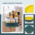 thumbnail image 6 of HOOWIFFY Rotating Spice Rack PP Draining Storage Rack for Home Kitchenware with Home Cooking 1Set, 6 of 8