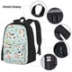 thumbnail image 3 of Easygdp Cute Cows Mochila para Niños y Niñas con Set de Caja de Almuerzo y Estuche para Lápices 3 en 1, Mochila Escolar Estampada para Adolescentes, 3 of 7