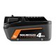 thumbnail image 2 of Batería RIDGID de 18 V, 4 Ah, iones de litio con salida máxima AC840040, 2 of 2