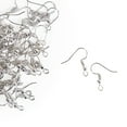 thumbnail image 2 of Cousin DIY Bulk Fish Hook Ear Wires, Jewelry Findings, Silver, 1000 Pc., 2 of 5