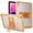Orange, variant on Decase for Apple iPad 11th Gen (A16) (2025) & iPad 10th Gen (A14) 10.9-inch (2022) Translucent Case,Matte Frosted Back Shock-Absorbent TPU Bumper Tablet Cover with Hidden Kickstand,Orange