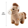 thumbnail image 2 of 9" 2026 Year of The Horse Stuffed Animals Chinese New Year Plush Horse Mascot Doll Toys Decor for Spring Festival Lunar New Years Gifts Blessing Souvenir, 2 of 6