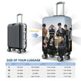 thumbnail image 5 of Stray Kids Travel Luggage Cover Suitcase Protector Washable Baggage Covers Anti-Scratch Suitcase Cover, 5 of 7