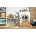 thumbnail image 2 of Ahgly Company Machine Washable Indoor Rectangle Abstract Chrome Gold Yellow Area Rugs, 5' x 7', 2 of 7