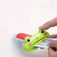 thumbnail image 4 of Bear Shaped Plastic Toothpaste Squeezer Roller, Cute Tube Dispenser Tool for Bathroom Counter, Easy Use Toothpaste Accessory for Household Adults Daily Washroom Organization, Green, 4 of 6