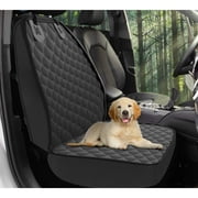 Haokaini Dog Car Seat Cover for Front Seat, Durable Pets Thickening Seat Covers, Protector Against Dirt & Fur Waterproof & ScratchProof & Nonslip, for Cars, Trucks, SUVs