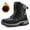 Black, variant on VOVORY Women's Snow Boots Anti-Slip Waterproof Warm Winter Shoes