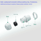 thumbnail image 4 of Conector de cable tipo M Conector impermeable Rosca fija Conector impermeable M12 * 1.5, 4 of 5