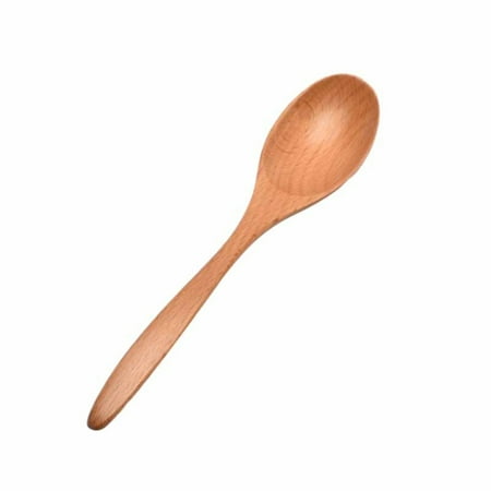 

LIJCC Wooden Tableware Wooden Spoons for Eating Wooden Spoons for Tea Wooden Teaspoons for Stirring Coffee Schima Wood Table Spoons for Cooking Small Serving Spoons for Soup Desserts & Cereal