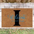 thumbnail image 2 of Carpet,Polyester Carpet,Decorative Door Mat Bathroom Welcome Mat Door Mat Floor Mat,26-Letter Fun Welcome Carpet 1Pc I, 2 of 5