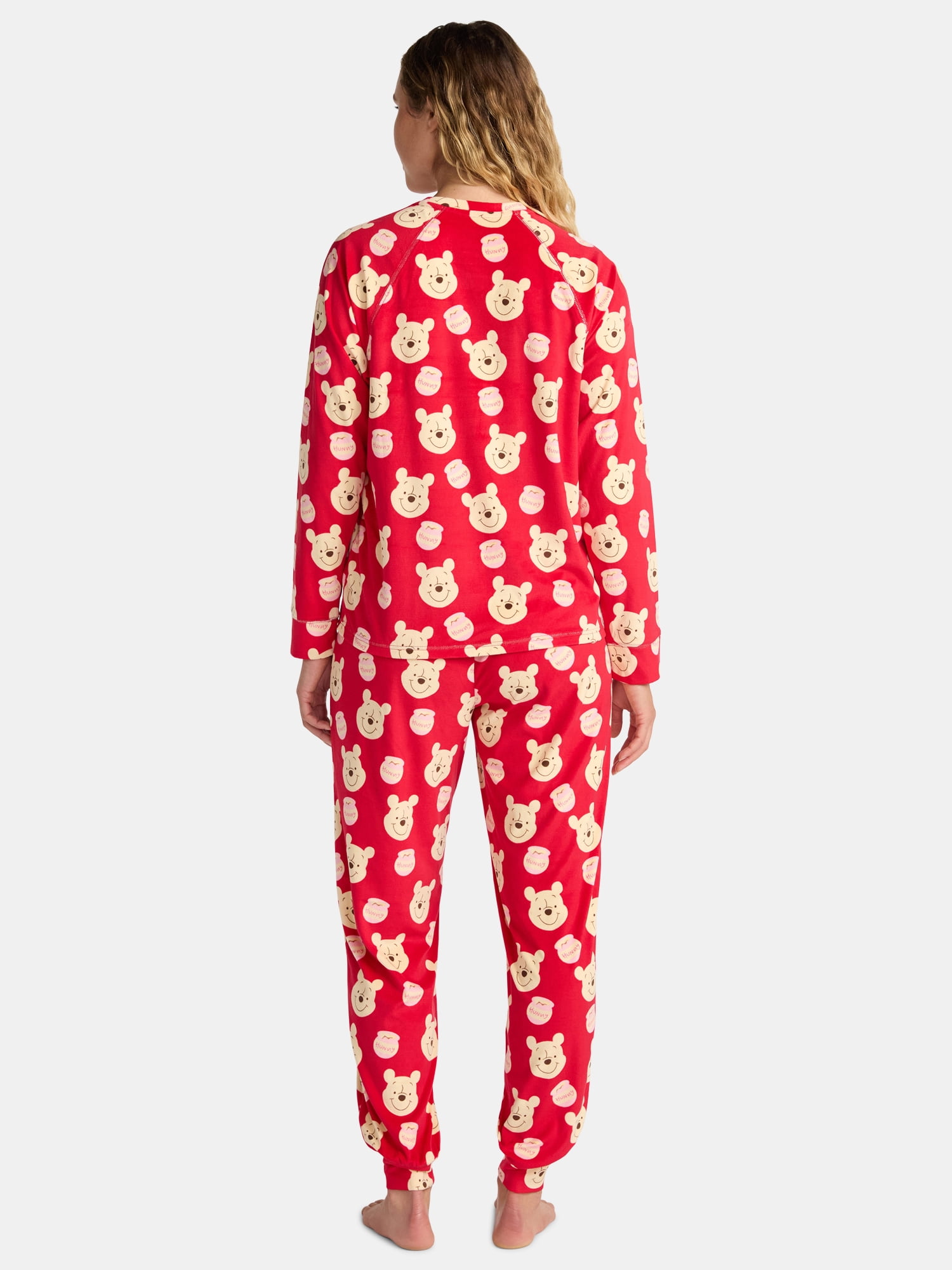 Disney Winnie the Pooh Women's Pajama Set, 2-Piece, Sizes S to 3X