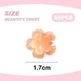 thumbnail image 2 of 50Pcs Acrylic Beads Medium Beads Flowers 4 Colors Diy Beads-style1:style3;, 2 of 6