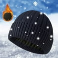 thumbnail image 2 of HOWPAY Slouchy Beanie for Men Women Oversized Windproof Solid Color Knitted Winter Hats for Cold Weather Soft Warm Unisex Skull Caps, 2 of 9