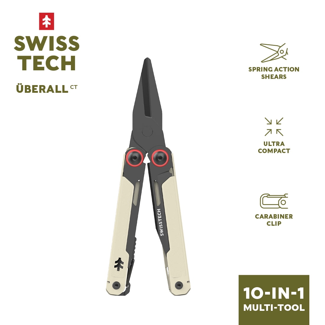 Mabli 2点セット Free Shipping! Swiss Tech 17-in-1 Folding Multi-Tool with AUS-8
