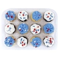 thumbnail image 2 of Freshness Guaranteed Patriotic Assorted Mini Cupcakes, 12 Count, 2 of 3