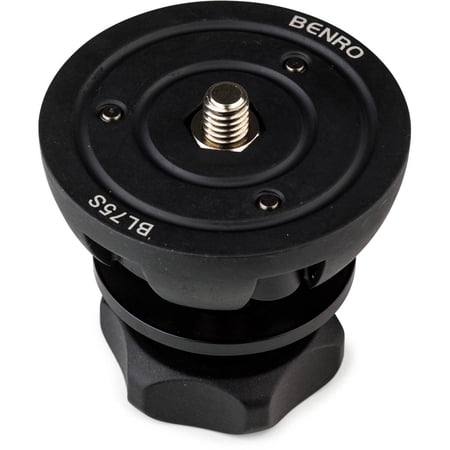 Benro 75mm (2.95 ) Half Ball Adapter for HH75AV 75mm Video Hi-Hat