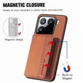 thumbnail image 4 of Case For FOXDOCK Xiaomi 15 Stand Function RFID Blocking Magnetic Card Holder Complete Camera Safety, 4 of 4