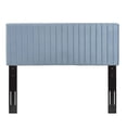 thumbnail image 7 of Modway Keira Performance Velvet King/California King Headboard in Light Blue, 7 of 7