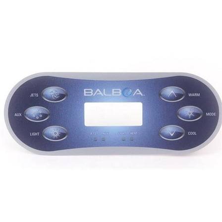 Balboa 11877 Oval 6-Button Spa Side Overlay for 54681