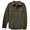Olive, variant on Men's Microfleece Patterned Snap Up Shirt w/Snap Chest Pockets- Blue - XXL