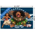 thumbnail image 3 of Disney Moana - Faces Wall Poster, 14.725" x 22.375", 3 of 3
