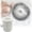 White, variant on Upgraded Men's Shower Head,Universal Bathroom Heated Massager,Men's Shower Head Massager,Handheld Coarse Hole Design, Home and Bath Use