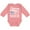 Mauve, variant on Future Jet Skier Water Sports Skiing Boys or Girls Long Sleeve Baby Bodysuit