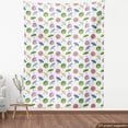 thumbnail image 3 of Ambesonne Umbrella Fabric by the Yard Upholstery, Cartoon Colorful, 3 Yards, Multicolor, 3 of 4