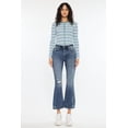 thumbnail image 3 of Kancan - Miley High-Rise Cropped Flare Jeans (26" Inseam) - KC20057D, 3 of 8