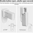 thumbnail image 4 of 2PCS Safety Door Block, Safety Lock Door Stopper, Child Safety Locks, Door Handle Lock, Door Lever Locks, for Children Petproof, 4 of 5