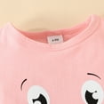 thumbnail image 2 of Vedolay Girls Shorts Sets Outfits Girls T-shirt+short-sleeved two-piece sportswear summer short-sleeved clothing suit,Pink 12-18 Months, 2 of 5