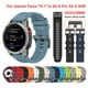 thumbnail image 2 of Correa de silicona QuickFit para reloj inteligente Garmin fenix 7X 7 7S 6X 6 Pro 6S 5 5X Plus, Correa para fenix 7 6, 2 of 4