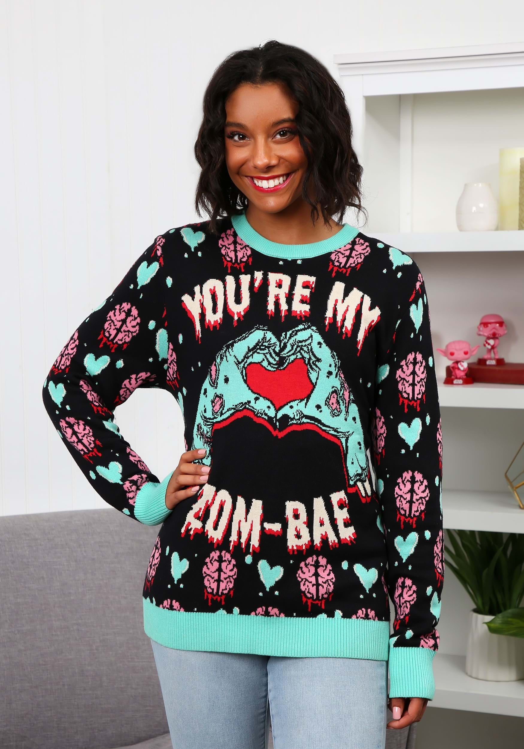 Zom-Bae Valentines Day Sweater 